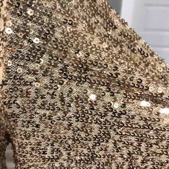 southern fried chics gold sparkly dress - Picture 4 of 6